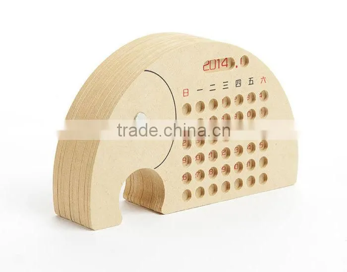 new design wooden desk calendar design
