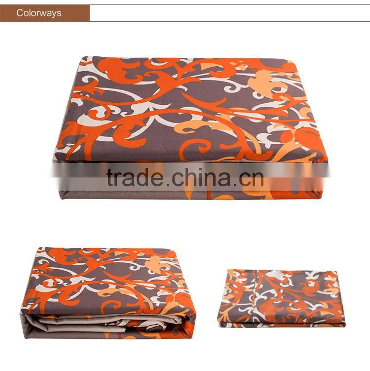 china supplier living room home textile bedsets for hotel,printed duvet cover set/bed linen set