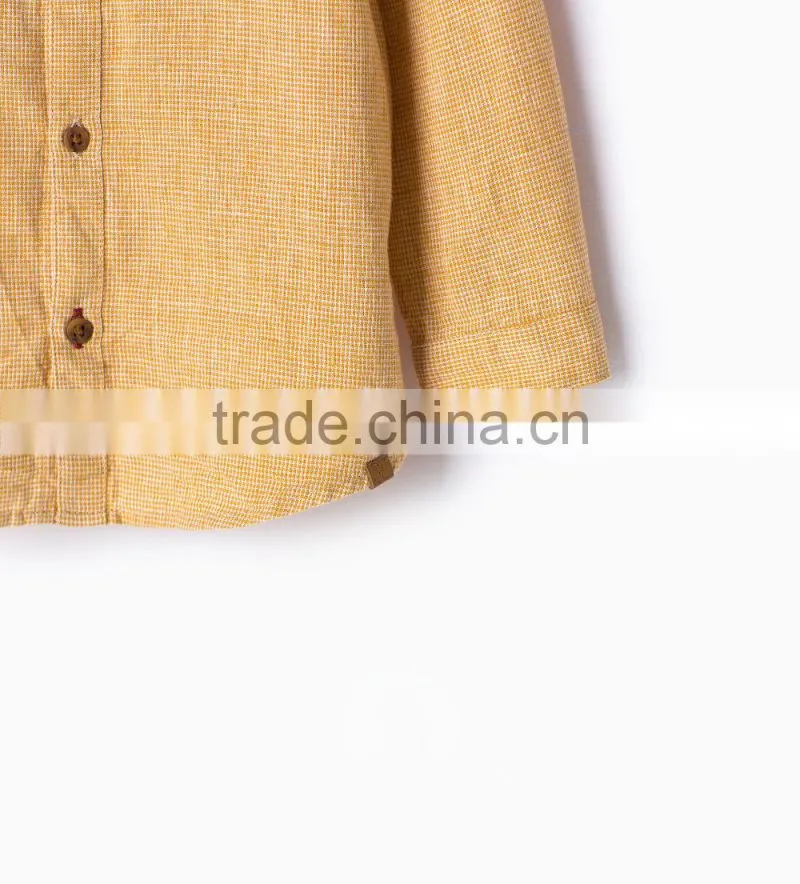 Swallow gird children shirts fashion checks boys shirts