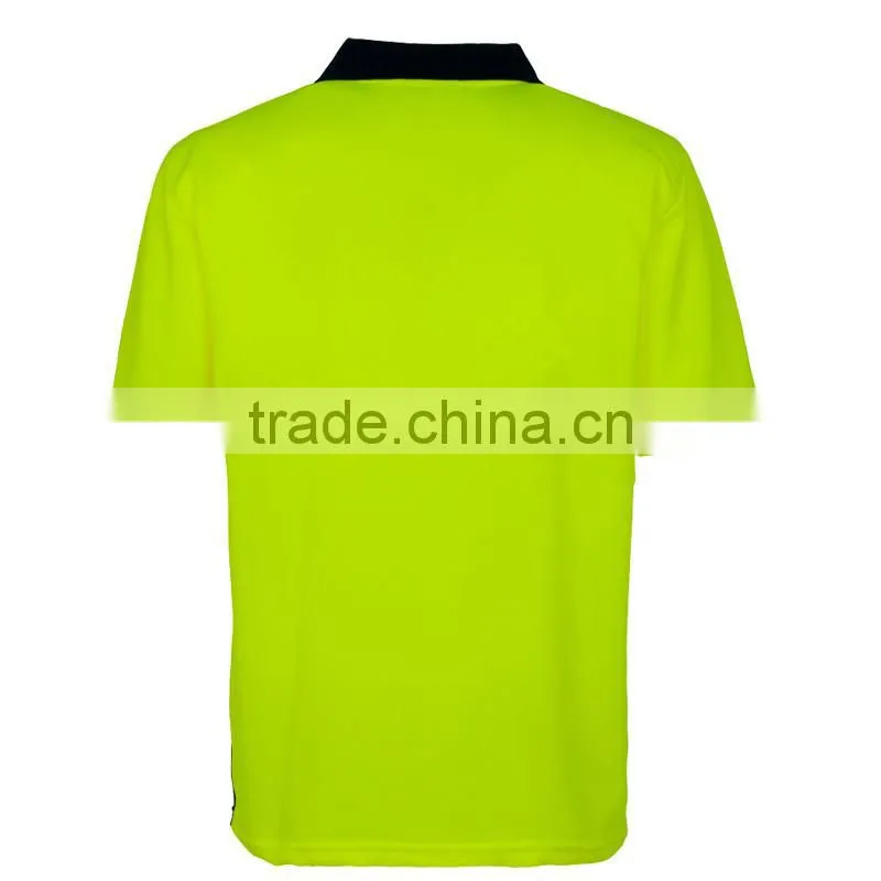 Mens hi-vis t-shirt/Hi Vis Dry Fit Polo Shirt