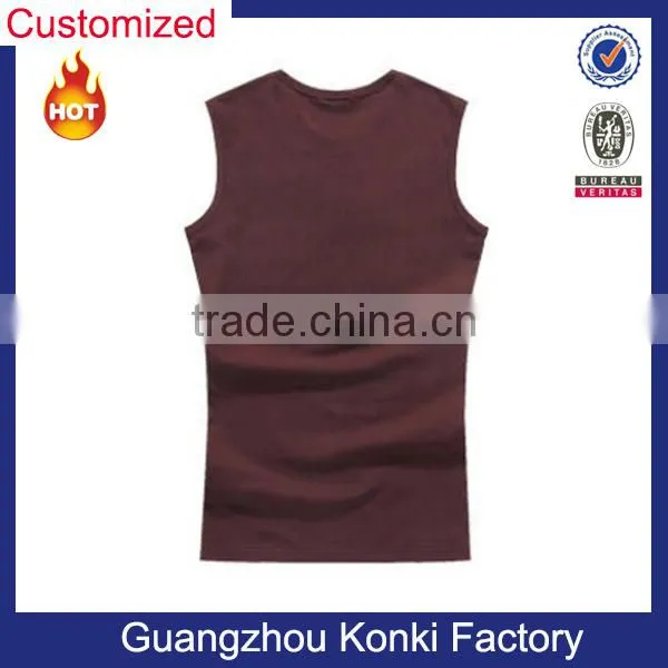 men cotton spandex basquiat crown tank tops