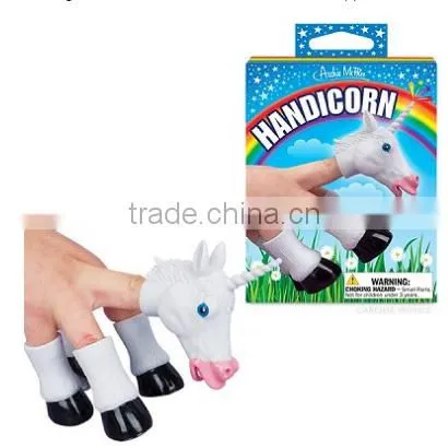 UNICORN HAND PUPPET ,adult unicorn hand puppet