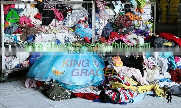 Credential Summer Children Clothing Import Used Clothes Bales In Kg For Sale