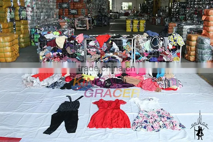 Made In China Stock Unsorted Original Ladies Cotton Dress Wholesale Second Hand Clothes
