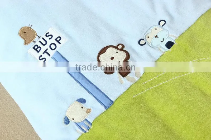2014 autumn MOM AND BAB designed kids cotton clothes, baby sleeping bags