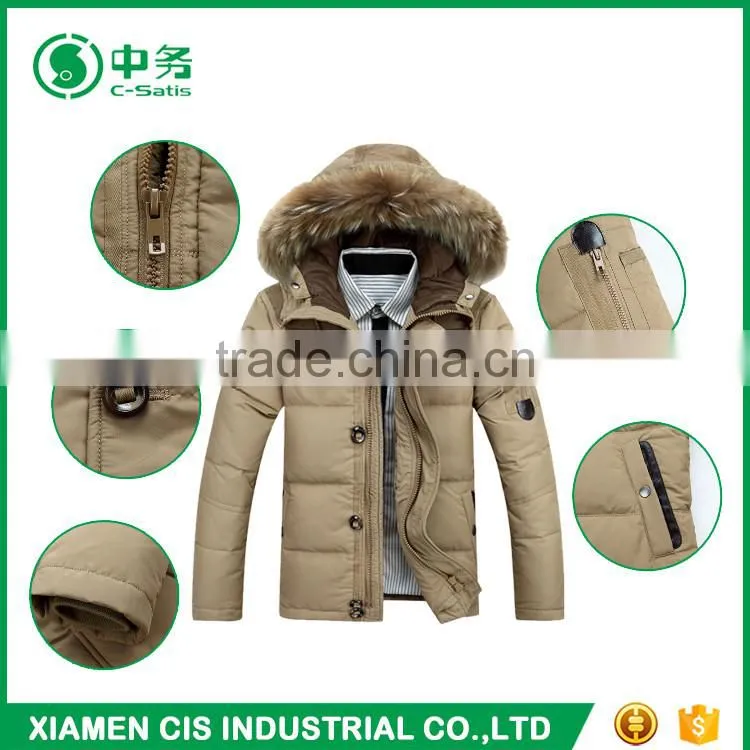 Custom Colorful Comfortable Mens Down Jacket for Winter