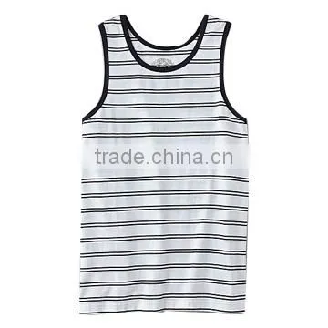 2015 sky blue linear design children clothes boy vest
