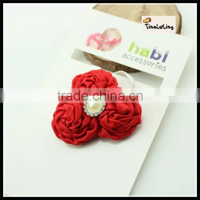 light yellow headwear headband christmas hairband with perals TLLC-48 36 cm