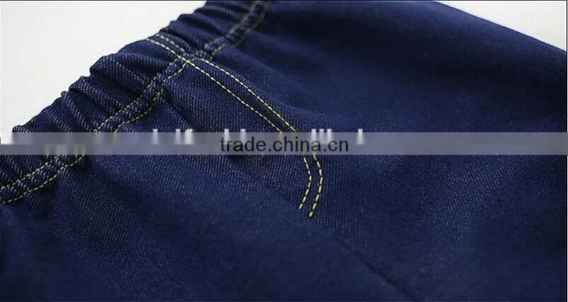 Custom Latest Children's Fake Denim Pants & Boys Trousers