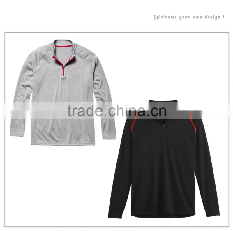 Long sleeve tennis sports wear custom top quality fashion tennis wear long t-shirts casual wear t-shirts wholesale