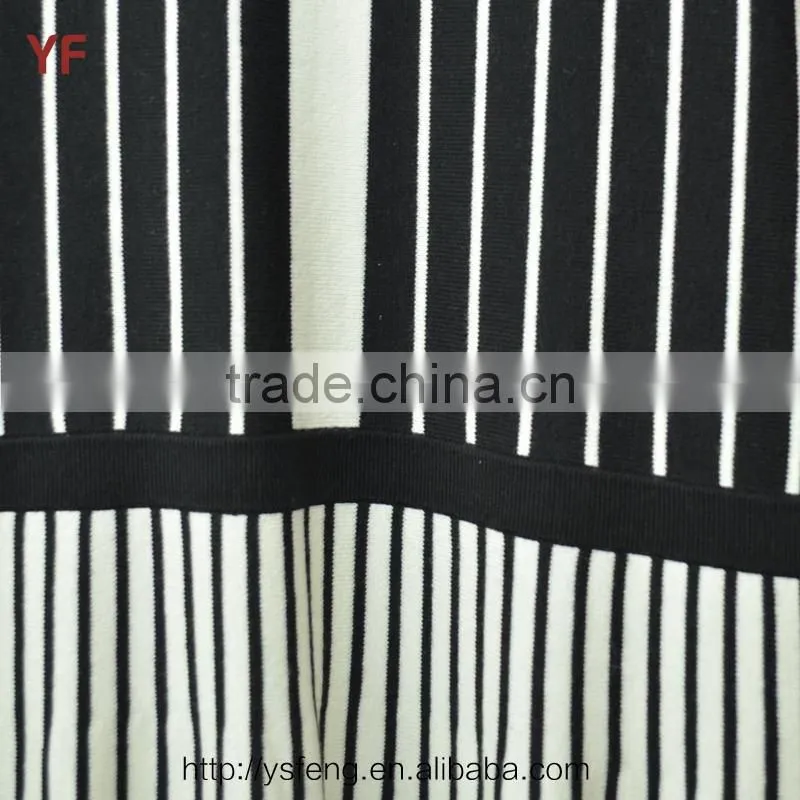 Latest Fashion Stripe Sweater Dress Designs For Women