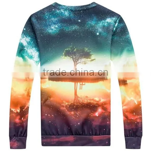 Long Sleeve T shirt with 3D Full Printing for Wholesale