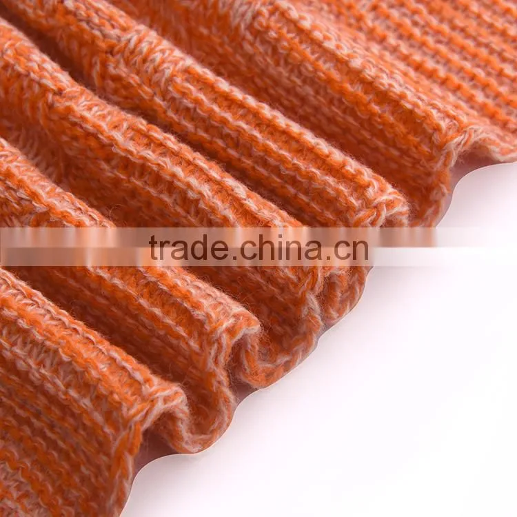 hot selling super soft acrylic crocheted plain cloth winter blanket
