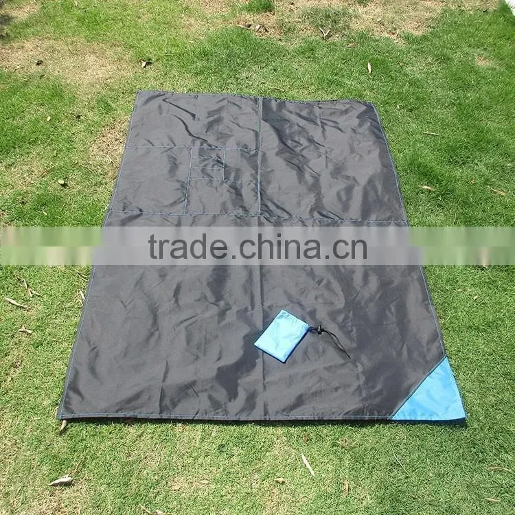 Ripstop nylon waterproof fit in pocket small & light compact pocket blanket