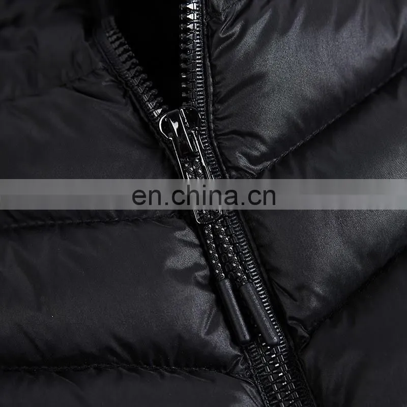Fashion outdoor red reflective winter snowsuit warm down jacket for ladis