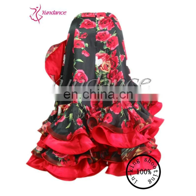 2015 Fashion Dance Clothes Flower For Women/Girls S-230