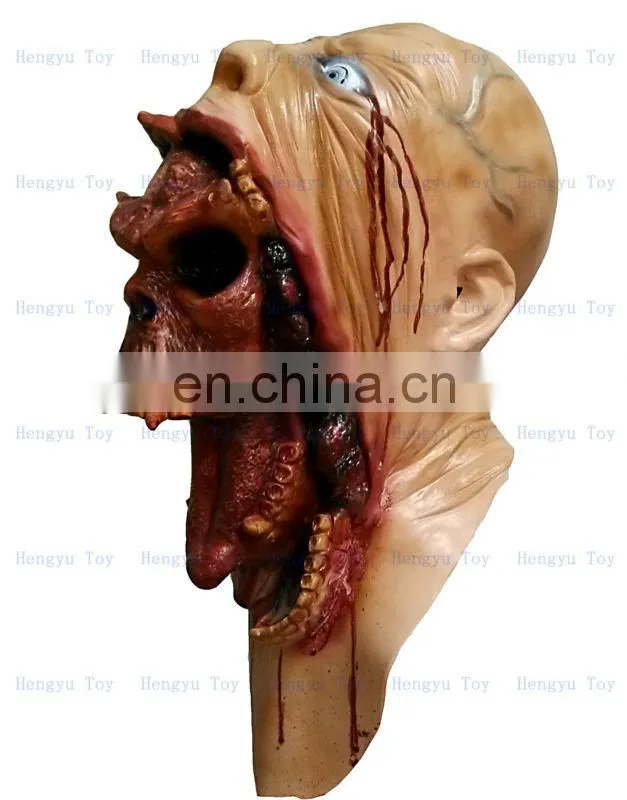 Scary Latex Parasite Mask Creepy Party Fancy Dress for Hallween