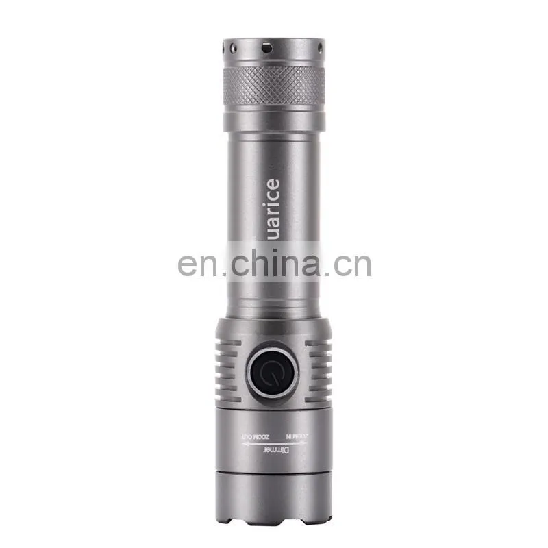 wholesale price build in Lithium-ion battery rechargeable led flash torch night light with socket