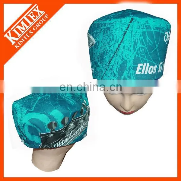 100% cotton printed doctor surgical cap