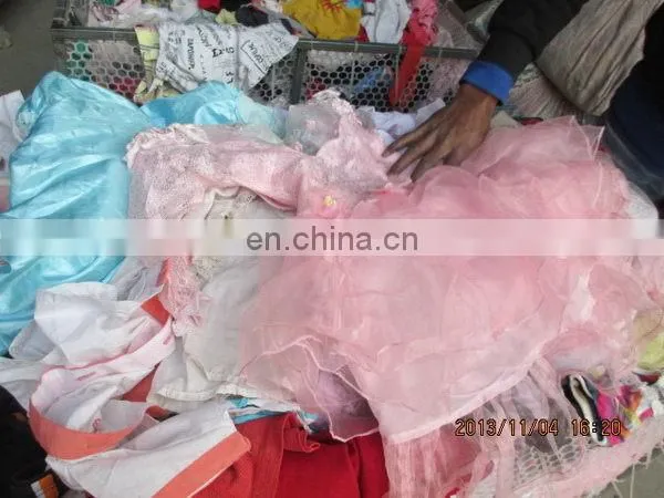 used wedding dress for girls used clothing in China bales of mixed used dress