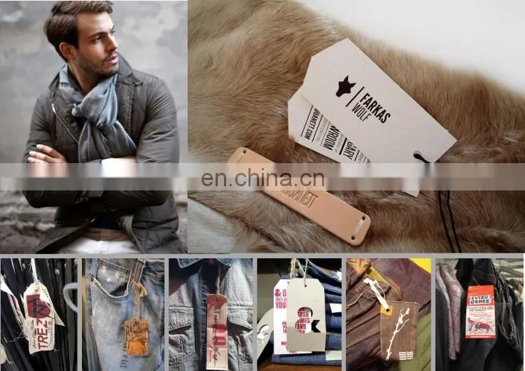 custom design and product series label tag for garment