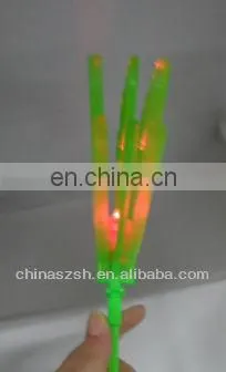 Wholesale cheering props hand shape plastic light up LED flashing clapper