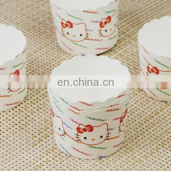 Custom printed ice cream paper cups baking paper cups
