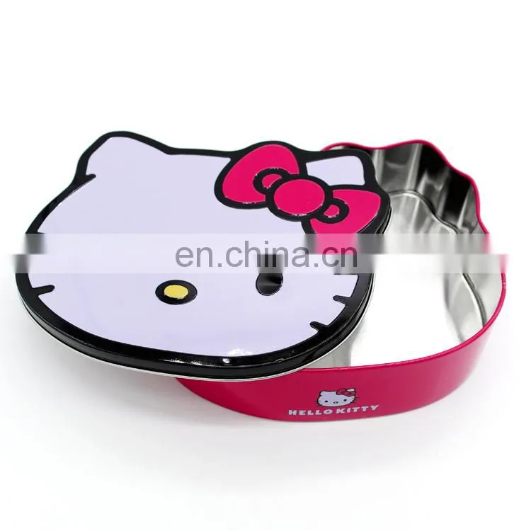 2015 hot sale empty metal storage candy tin for children for sale