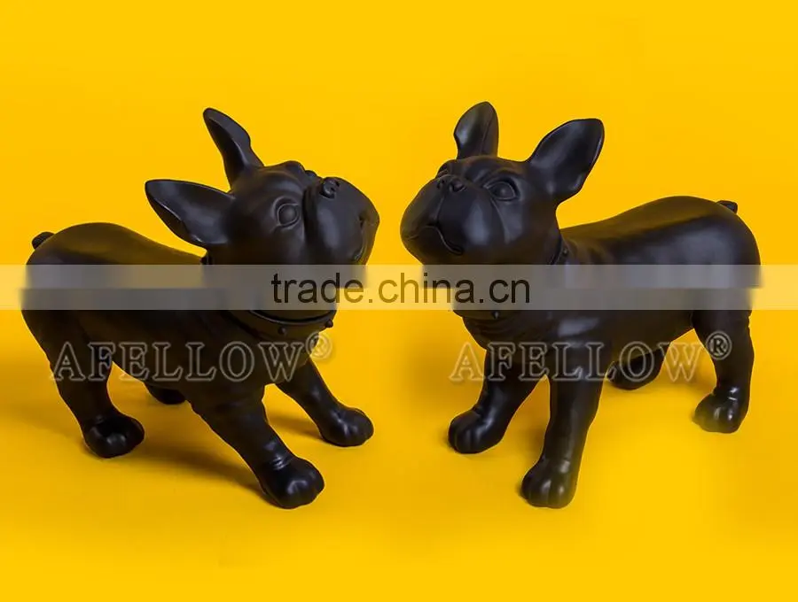 Plastic Dog Mannequin,PVC Environmental Protection Black Mannequin Manikin Dog KEVIN 1