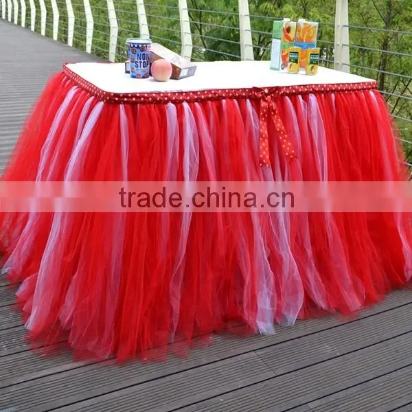 Romantic Tutu Tulle Wedding Party Birthday Supply Dessert Station Gauze Decoration SD103