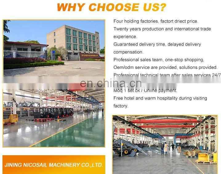 Hydraulic Backhoe Loader with Bucket