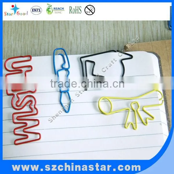 OEM , ODM are welcomed girl paper clips with unique