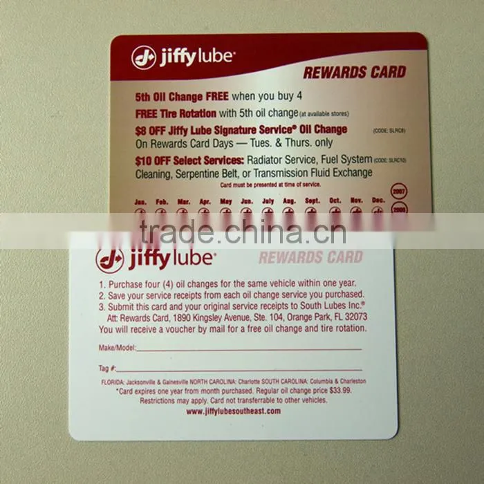 Low Price Plastic New Arrival business card printing