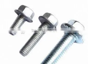 anodized aluminum hex flange bolts