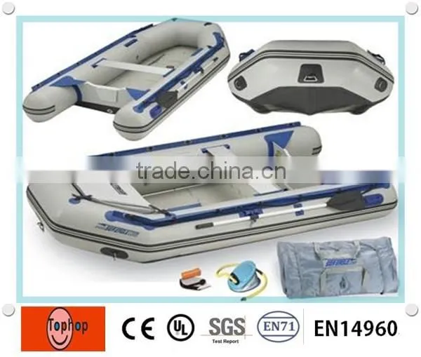 individual inflatable fishing paddle boat belly boat for fishing or water games
