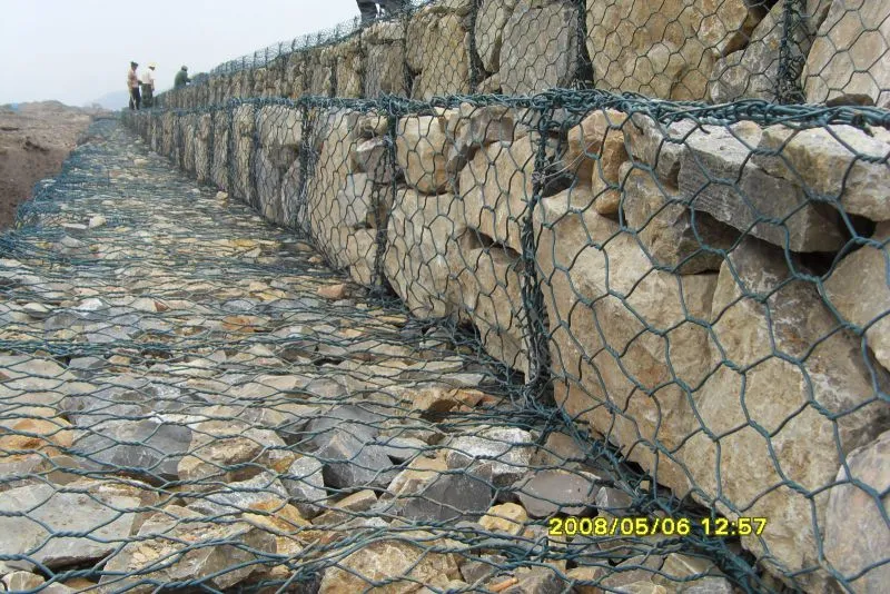 Galvanized Iron Wire Mesh Gabion Basket for Slope Protection