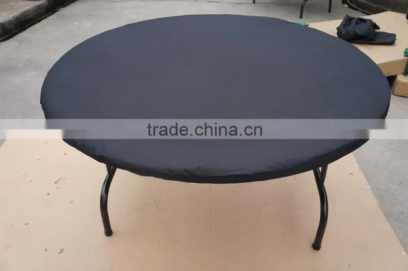52 inch round poker table with iron legs and steel cup holders