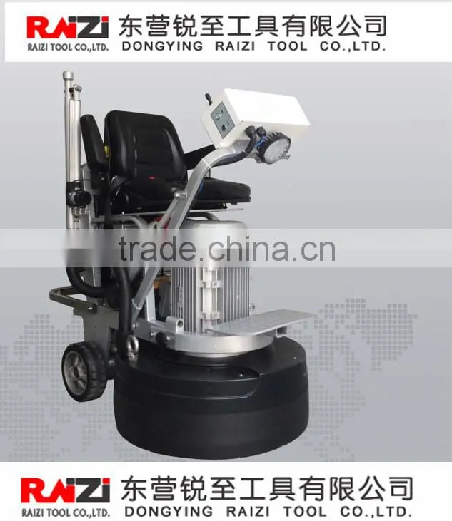 concrete floor grinder with grinding disc
