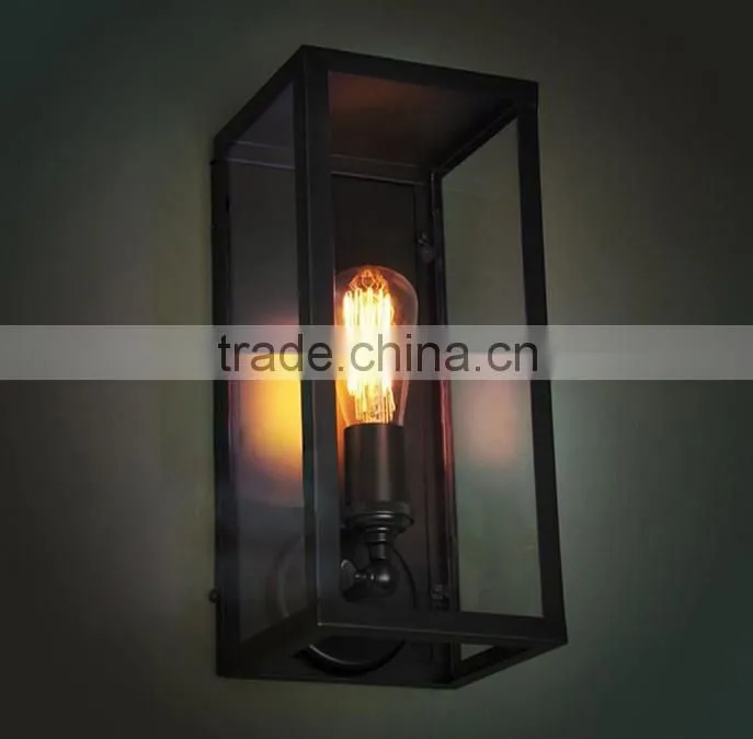 Brass Light Socket Iron Retro Lamps Wall Mounted