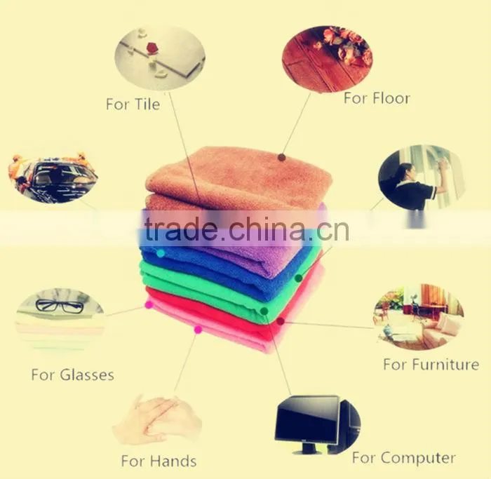 2014 Hot sales customized perfect appearance durable microfiber hotel towel