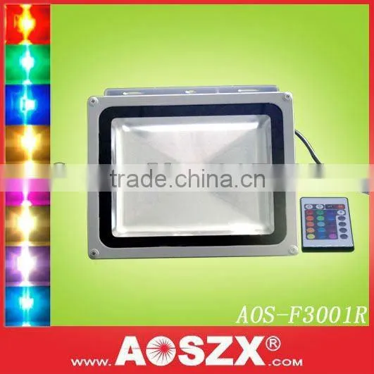 HOT Sale! Outdoor DC 12V 24V 30W batteried power IP65 12 volt led flood light