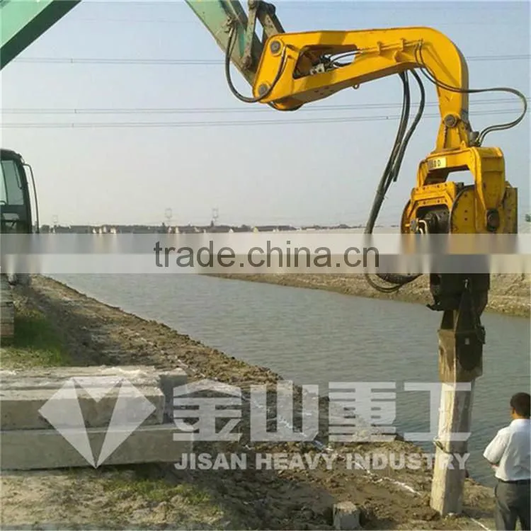 hydraulic vibrator hammer for construction foundation