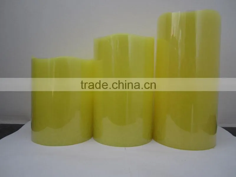 remote flameless candle with wax