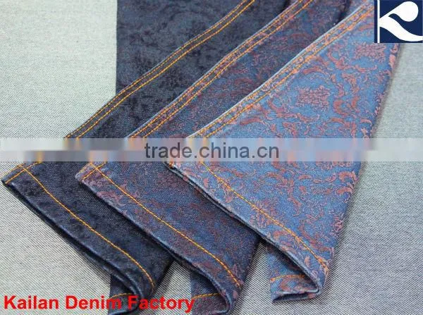 Cotton Polyester Denim Knit