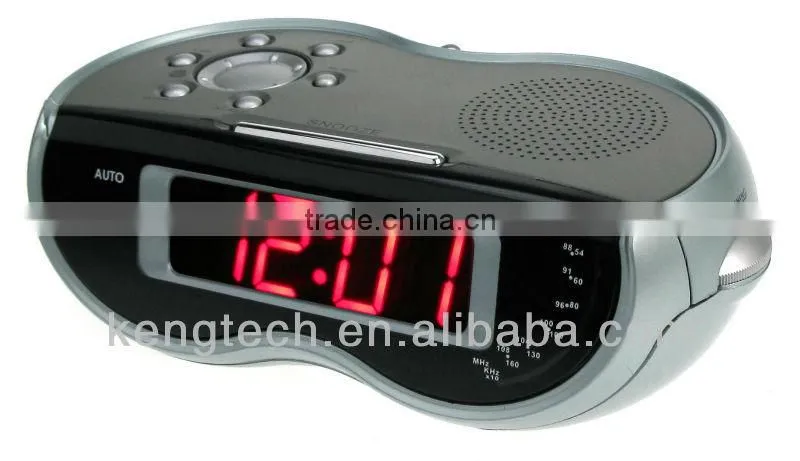 0.9" Alarm Clock Analogue Radio