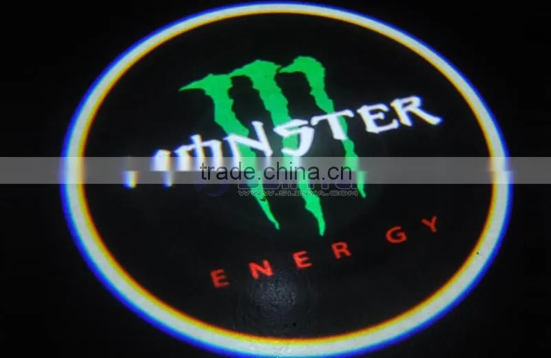 3M Sticker To Fix No Drilling High Brightness Auto Induction LED Car Logo Light