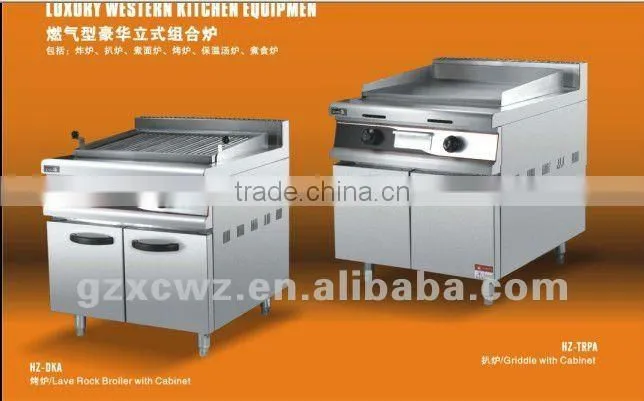 Gas Griddle With Cabinet
