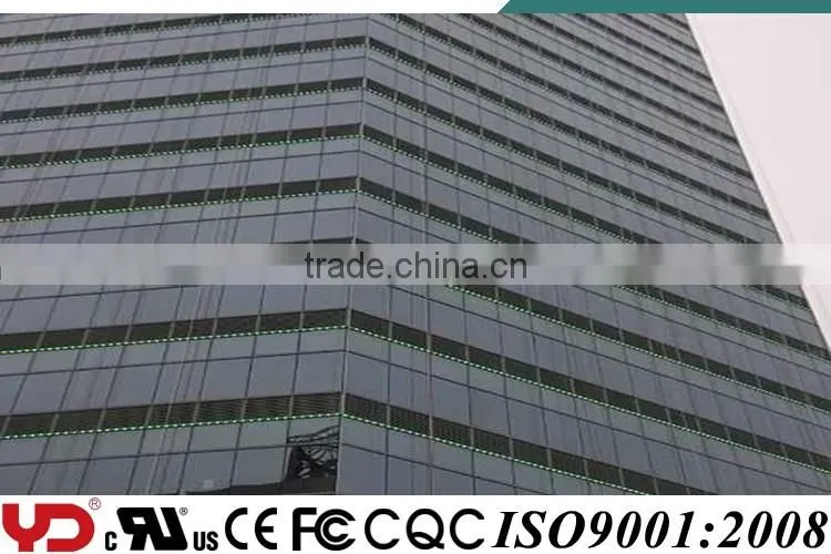 YD ip68 CE FCC CQC UL approved outdoor led building display waterproof lighting