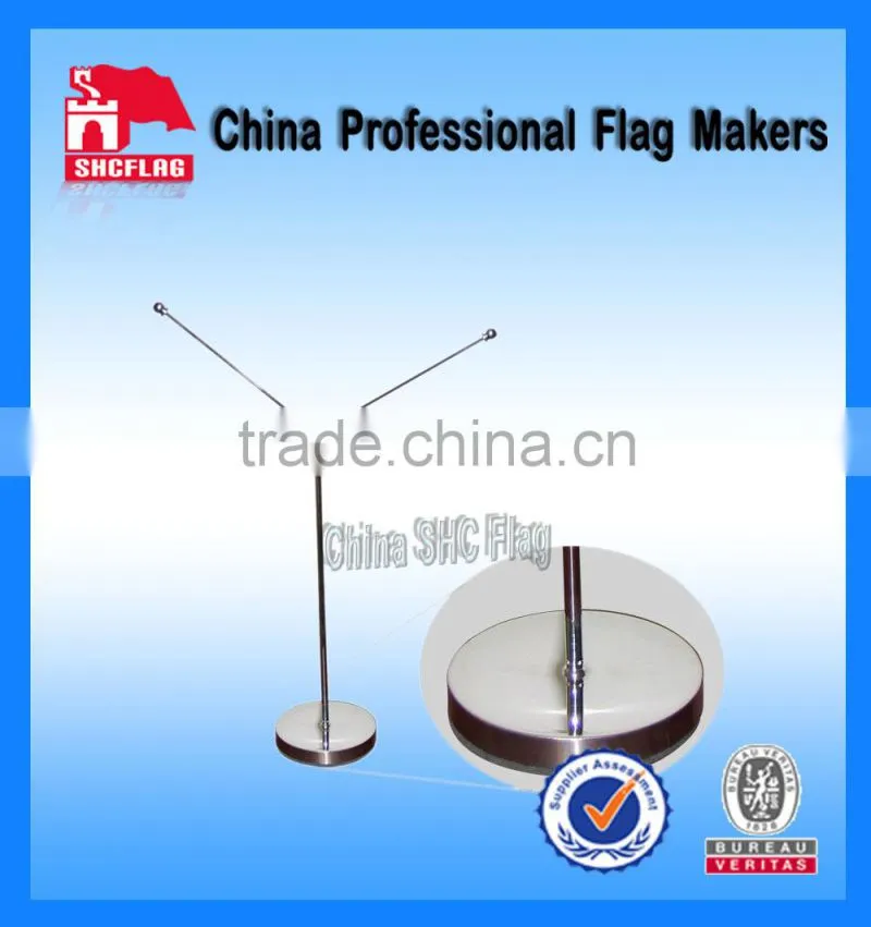 Outdoor and indoor decoration table flag stand