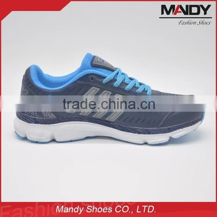 2016 new model breathable light weight air sport running shoes wholesale